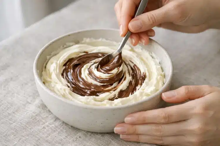 Recette de mascarpone au Nutella facile et crémeuse