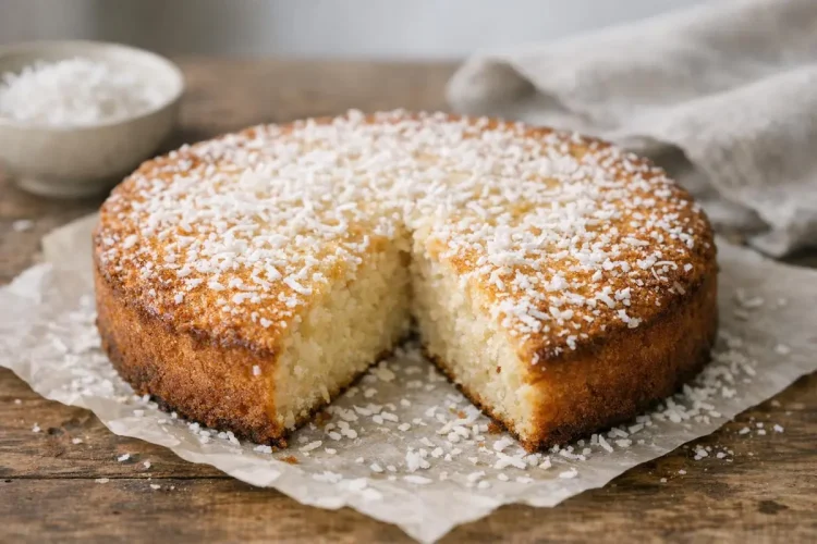 Gâteau noix de coco au yaourt : recette très facile